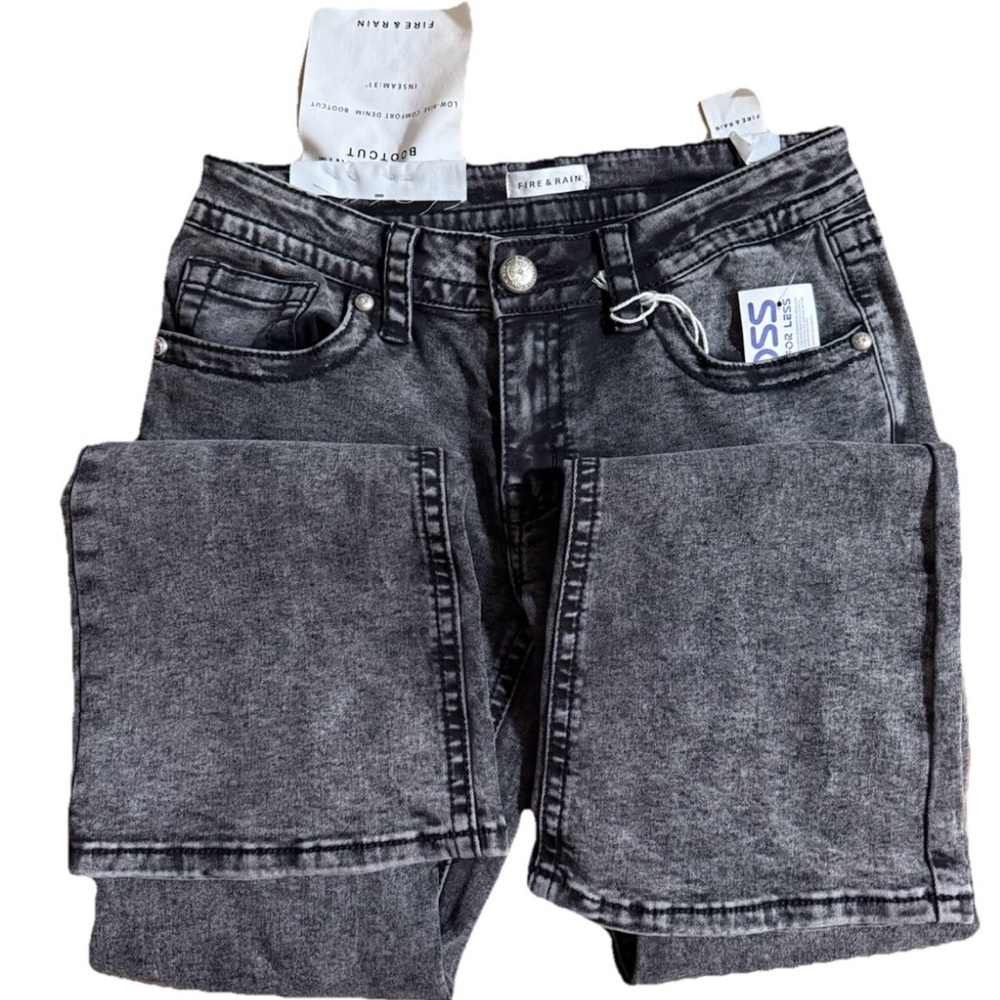 Dark Gray Bootcut Jeans for Women